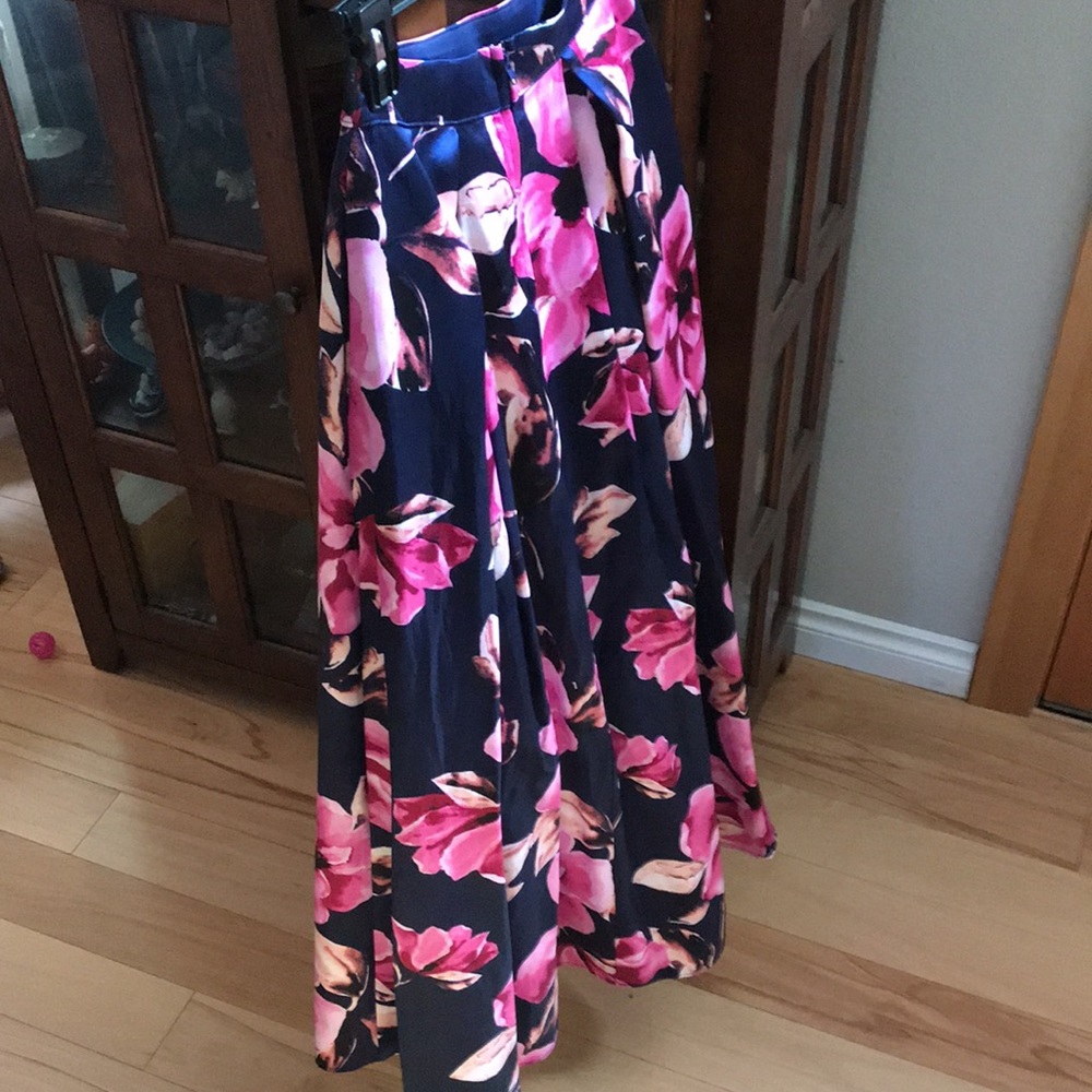 Speechless Bold Floral Long Skirt, Size 1 + Special Bundle Offer